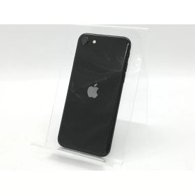 【中古】Apple SoftBank 【SIMロック解除済み】 iPhone SE（第2世代） 64GB ブラック MX9R2J/A【DS秋葉】保証期間1ヶ月【ランクC】