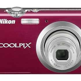 【中古】【39shop】Nikon★デジタルカメラ COOLPIX クールピクス S230 ローズレッド S230RD(非常に良い)
