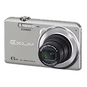 【中古】CASIO デジタルカメラ EXILIM EXZS26SR 1610万画素 光学6倍ズーム 広角26mm EX-ZS26SR シルバー 9jupf8b