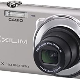 【中古】(非常に良い)CASIO デジタルカメラ EXILIM EXZS26SR 1610万画素 光学6倍ズーム 広角26mm EX-ZS26SR シルバー