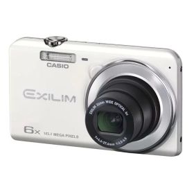 【中古】CASIO デジタルカメラ EXILIM EX-ZS26WE 広角26mm 光学6倍ズーム 1610万画素 ホワイト当店保証30日間 人気モデル 高画質 売れ筋