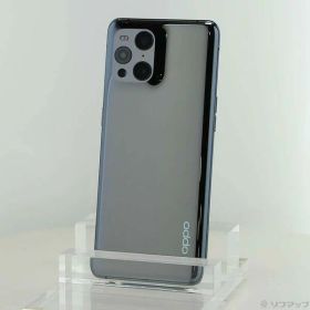 【中古】OPPO(オッポ) OPPO Find X3 Pro 256GB グロスブラック OPG03 auロック解除SIMフリー 【262-ud】
