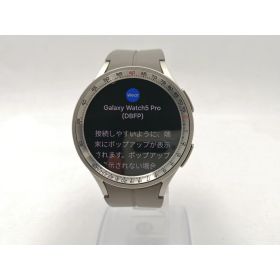 【中古】SAMSUNG Galaxy Watch5 Pro SM-R920NZTAXJP グレーチタニウム【ECセンター】保証期間1ヶ月【ランクB】