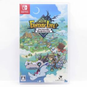 Nintendo Switch ソフト ファンタジーライフi グルグルの竜と時をぬすむ少女 ※中古