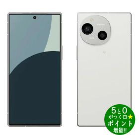 ◆最大3000円CP＋P3倍！！8/15◆シャープ AQUOS スマートフォン SIMフリー 12GB/256GB 6.5型 SH-M28 ホワイト R9 SHARP【転送不可】