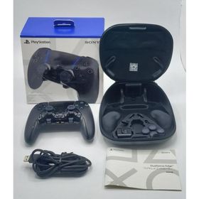 【中古 動作確認済】 DualSense Edge ワイヤレスコントローラー ミッドナイト ブラック(CFI-ZCP1J01)