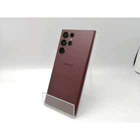 【中古】SAMSUNG docomo 【SIMフリー】 Galaxy S22 Ultra バーガンディ 12GB 256GB SC-52C【ECセンター】保証期間1ヶ月【ランクC】