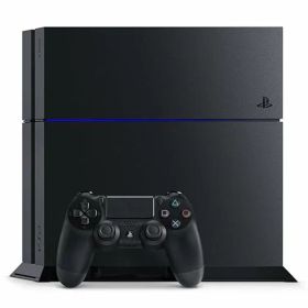 【中古】(非常に良い)PlayStation 4 ジェット・ブラック 1TB (CUH-1200BB01)