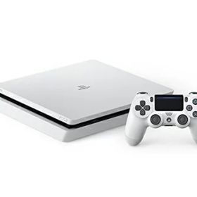 【中古】 PlayStation 4 グレイシャー・ホワイト 1TB (CUH-2100BB02)【メーカー生産終了】