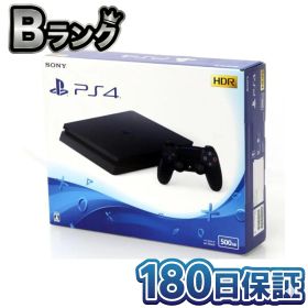 【中古】 整備済み品 SONY PS4 本体 ジェット・ブラック 500GB CUH-2200AB01 プレステ4 プレイステーション4 徹底除菌清掃済 高品質 送料無料 翌日配送 動作確認済 スリム 薄型 完動品 人気 ゲーム機