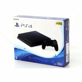 【中古】【整備済み品】 SONY PlayStation 4 ジェット・ブラック 500GB (CUH-2200AB01) PS4 プレイステーション4 180日保証 【メーカー生産終了】
