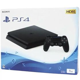 【中古】(未使用品)【整備済み品】 SONY ソニー PlayStation 4 ジェット・ブラック 1TB (CUH-2200BB01) PS4 プレステ4 プレイステーション4 180日保証【メーカー生