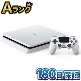 【中古】 整備済み品 SONY PlayStation4 グレイシャーホワイト 500GB CUH-2100AB02 本体 PS4 プレステ4 スリム 薄型 白 徹底除菌清掃済 高品質 送料無料 翌日配送 プレイステーション4 ぷれすて4中古 180日保証