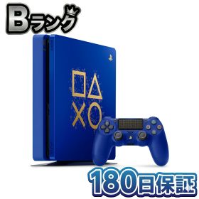 【中古】 整備済み品 SONY PlayStation 4 Days of Play Limited Edition CUH-2100ABZN 本体 プレステ4 PS4 限定 ブルー ゴールド 500GB 徹底除菌清掃済 高品質 送料無料 翌日配送 ぷれすて4 プレイステーション4 中古 180日保証