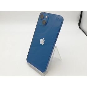 【中古】【赤ロム保証あり】Apple au 【SIMフリー】 iPhone 13 512GB ブルー MLNT3J/A【鹿児島中町】保証期間1ヶ月【ランクC】