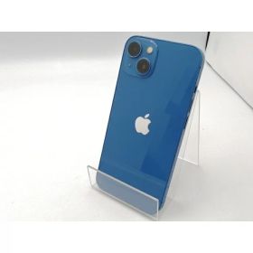 【中古】Apple 国内版 【SIMフリー】 iPhone 13 256GB ブルー MLNM3J/A【ECセンター】保証期間1ヶ月【ランクC】
