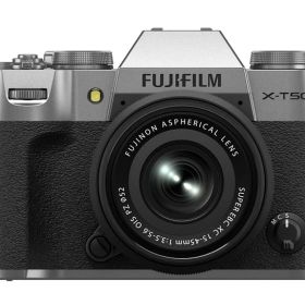 FUJIFILM X-T50 XC15-45mmレンズキット シルバー ミラーレスデジタルカメラ 富士フィルム