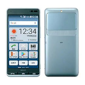 【中古】【安心保証】 BASIO3 KYV43[32GB] au ブルー