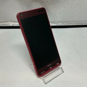 京セラ BASIO3 32GB KYV43 レッド【中古】