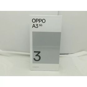 【未使用】Oppo ymobile 【SIMフリー】 OPPO A3 5G 4GB 128GB ブラック【川崎】保証期間3ヶ月