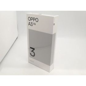 【未使用】Oppo ymobile 【SIMフリー】 OPPO A3 5G 4GB 128GB パープル【高崎モントレー】保証期間3ヶ月