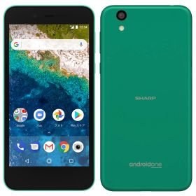 【新品・未使用】SIMフリー 元ワイモバイル SHARP Android One S3 ターコイズ 標準セット 利用制限△(赤ロム永久保証) 送料無料