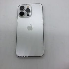 中古 【docomo版SIMフリー】Apple iPhone13 Pro 6.1インチ 256GB シルバー MLUP3J/A 147455 状態： C:並品