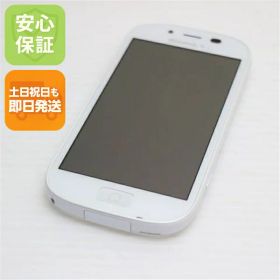 【中古】 新品同様 F-06F らくらくスマートフォン3 ホワイト 安心保証 即日発送 スマホ FUJITSU DoCoMo 本体 白ロム 土日祝発送OK