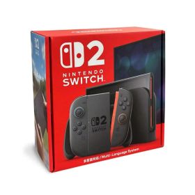 【ダイヤ・プラチナ会員様限定！エントリーでポイント10倍！】【新品】任天堂 Nintendo Switch 2 本体 Multi-Language System 多言語版 BEE-S-KB6AA ブラック