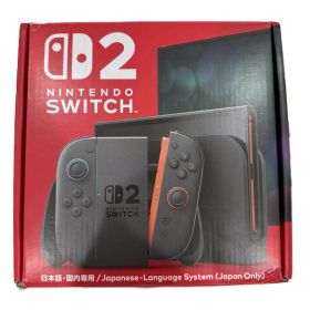 【中古】(開封済み) (外箱傷みあり)任天堂 Nintendo switch2 日本語・国内専用 BEE-S-KB6CA ゲーム機本体