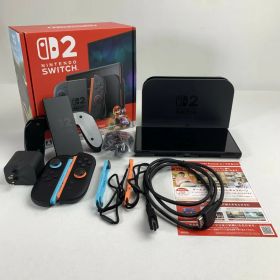 【中古品】 Nintendo Switch 2 マリオカートワールドセット ニンテンドースイッチ2 本体 ゲームハード ダウンロードコンテンツ使用不可 (fuz) 035-260521-io-02-kit 万代Net店