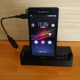 SONY Xperia docomo SO-04E充電スタンド ＵＳＢ変換コード