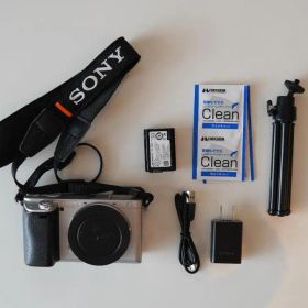 SONY α6400 ミラーレスカメラ 本体 ストラップ付