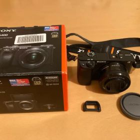 SONY α6400 本体ズームレンズセット箱付き