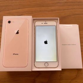 Apple iPhone 8ゴールド 本体+箱