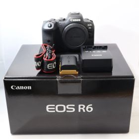 Canon EOS R6 ボディ ショット数800枚以下 動作確認済み 美品 ミラーレス 一眼 デジタルカメラ デジイチ