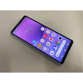 セイモバイル★中古Aランク SIMフリーSoftbank Xperia 10 V A302SO [ラベンダー]