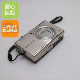 中古 COOLPIX S6200 プラチナシルバー 即日発送 デジカメ Nikon デジタルカメラ 本体 土日祝発送OK