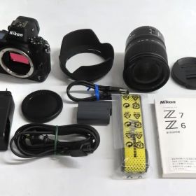 【中古】カメラ Nikon ミラーレスカメラ Z6 24-70レンズキット 2450万画素 [Z6BK JP 24-70kit](状態：XQDカード未保障※詳細については備考をご覧ください)