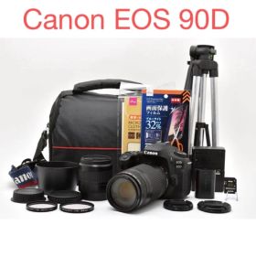 デジタル一眼レフカメラCanon EOS 90D標準&望遠ダブルレンズセット