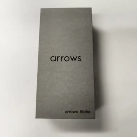 arrows Alpha M08 ホワイト 本体