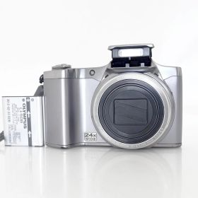 【オリンパス】OLYMPUS SZ-14 シルバー デジタルカメラ +バッテリー +ストラップ #U467