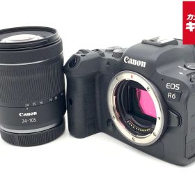 【中古】 【良品】 キヤノン EOS R6 RF24-105 IS STM レンズキット カメラ 動作確認済みキャノン Canon