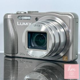 【美品】Panasonic LUMIX DMC-TZ35 シルバー 1610万画素 光学20倍ズーム 広角24mm GPS搭載 LEICA DC VARIO-ELMAR フルHD コンパクトデジタルカメラ パナソニック ルミックス