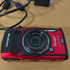 OLYMPUS Tough TG-5 デジタルカメラ 本体 レッド【ジャンク品】