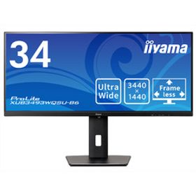 ｉｉｙａｍａ ＜ProLite＞34型 ワイド液晶ディスプレイ ProLite XUB3493WQSU-B6(3440x1440/ 取り寄せ商品