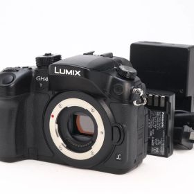 A (美品) Panasonic パナソニック LUMIX DMC-GH4 ボディ ブラック 初期不良返品対応 77-85