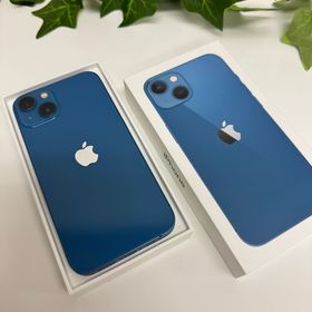 中古 iPhone13 256Gb ブルー 国内SIMフリー 送料無料