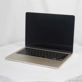 ソフマップ 〔中古品〕 MacBook Air 13.6-inch Early-2024 MXCU3J／A Apple M3 8コアCPU_10コアGPU 16GB SSD512GB スターライト 〔26.3 Tahoe〕【295】