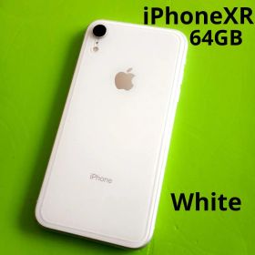 【Apple】iPhone XR 64GB ホワイト 本体 シムフリー
